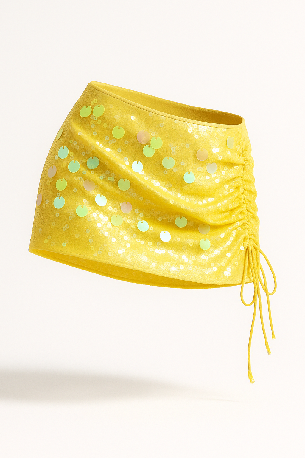 Yellow Sparkle Skirt Festival