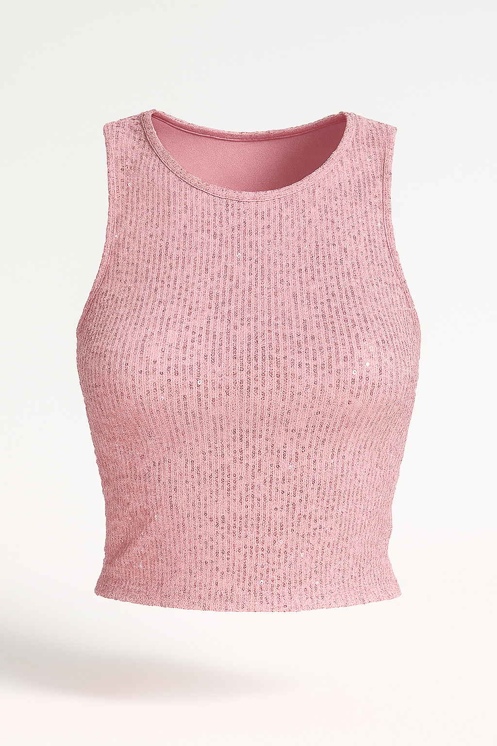 Pink Sequin Tops