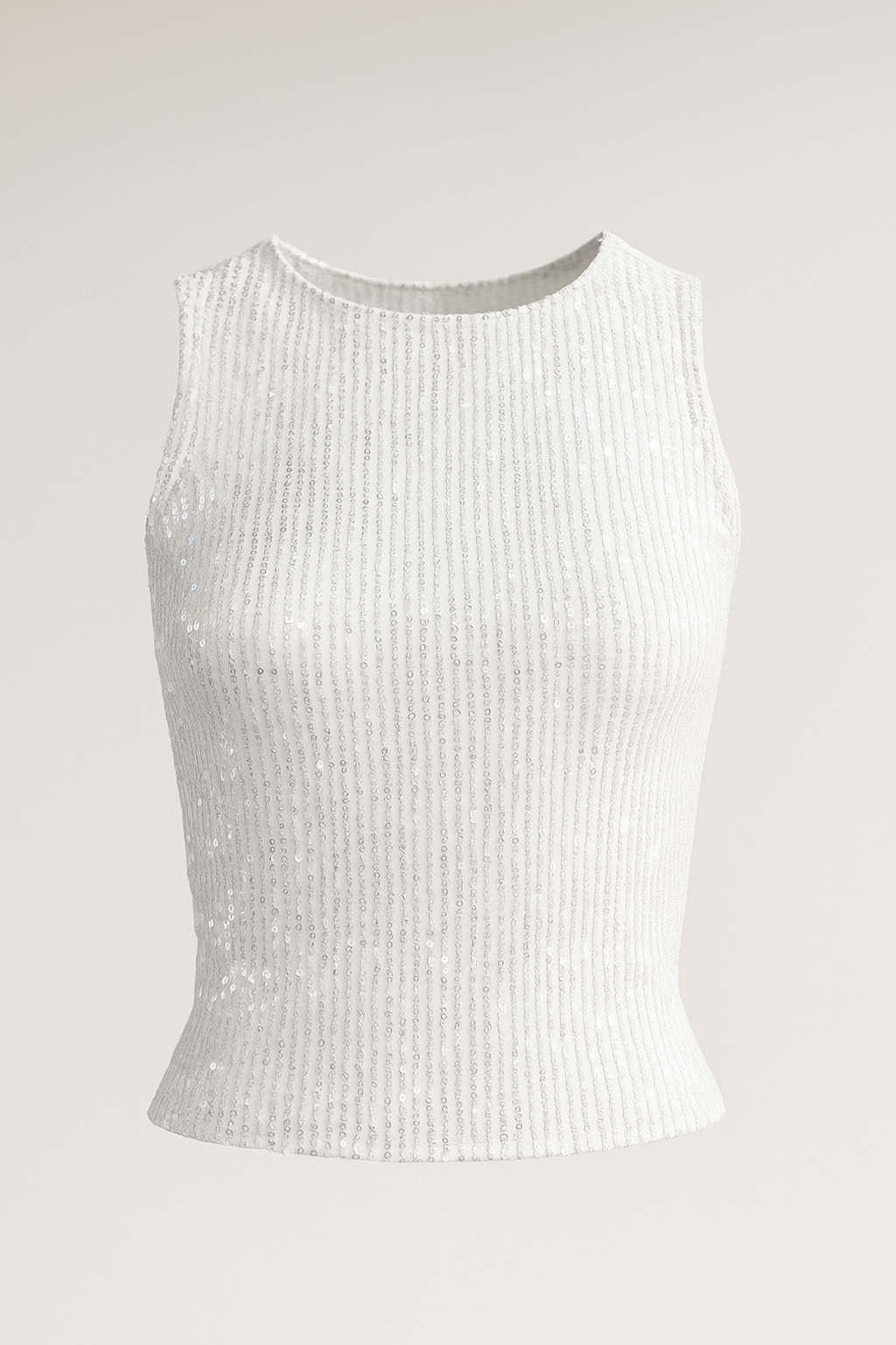 Sequin Crop Tops