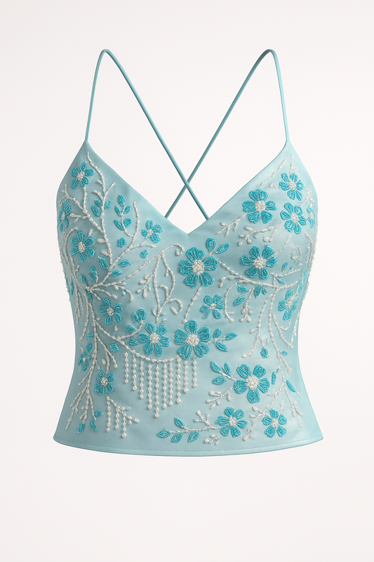 Fleurs bleues