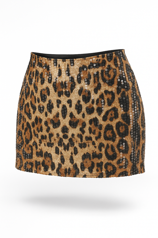 Leopard skirt